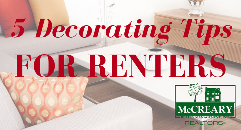 5 Great Decorating Tips for Renters