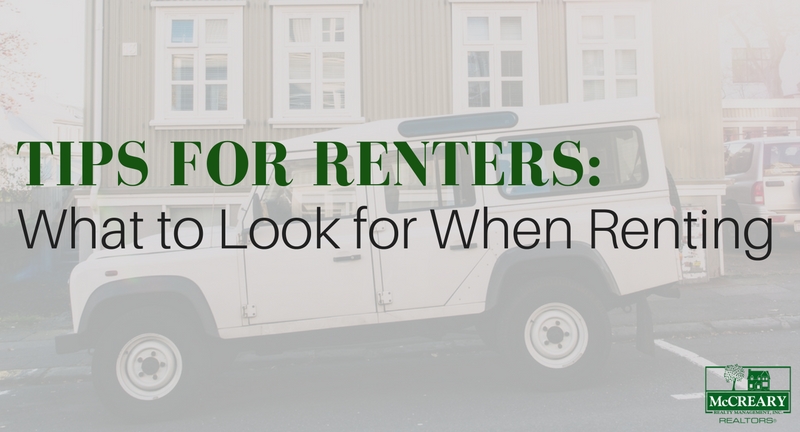 Tips for Renters – What to Look for When Renting